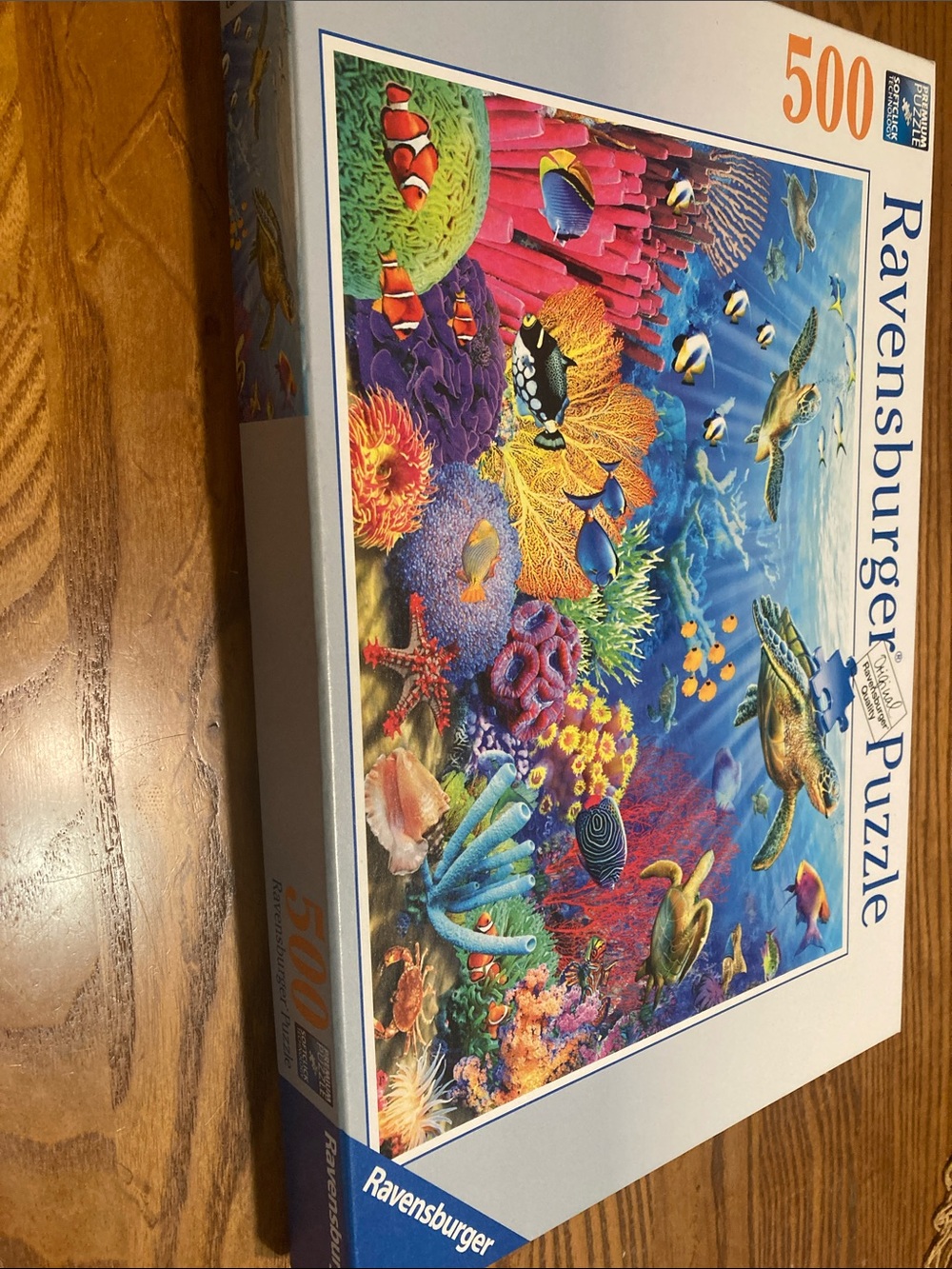 Ravensburger 500-Piece Ocean Reef Puzzle - Vibrant Multicolor